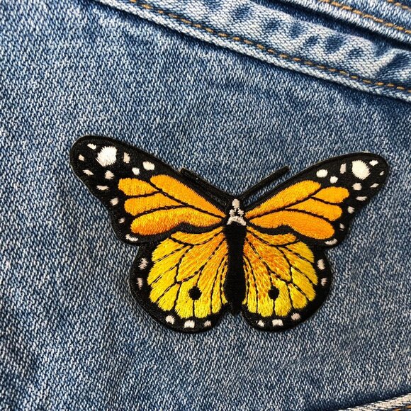 Wrangler Icons Denim Jacket Womens Medium Blue Medium Wash Y2K Casual 124WJ - Picture 8 of 16